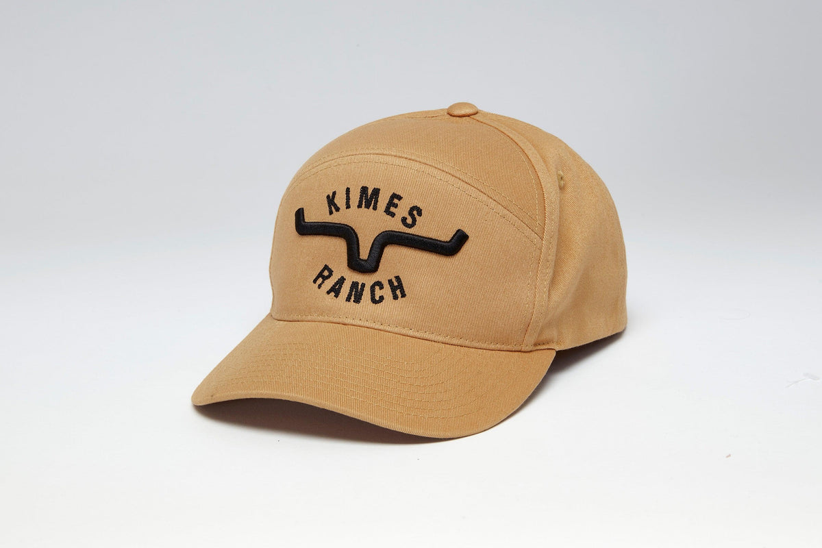 Kimes Ranch 66 Hat in Work Wear Brown with the Kimes Ranch logo embroidered on the front
