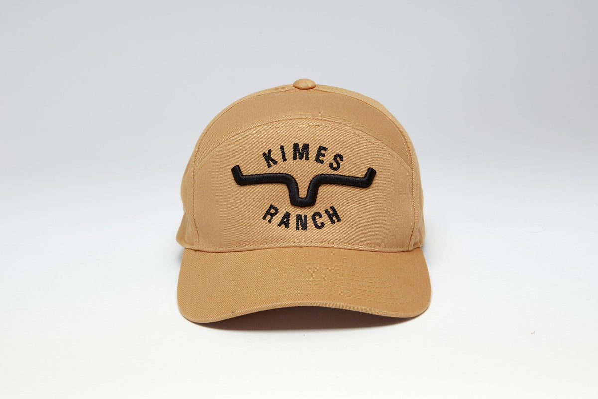 Kimes Ranch 66 hat in Work Wear Brown with the Kimes Ranch logo embroidered on the front