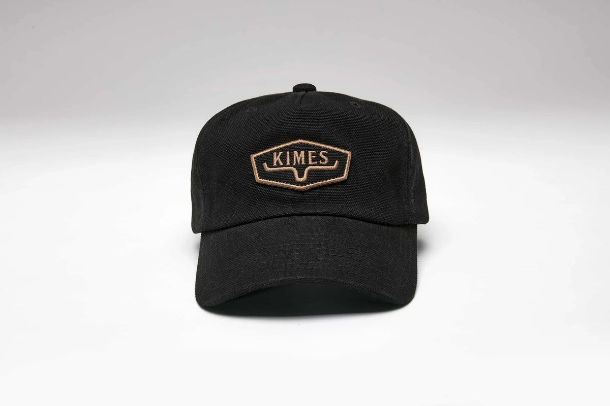 Kimes Ranch Rough Rider hat in Charcoal with embroidered Kimes Ranch logo