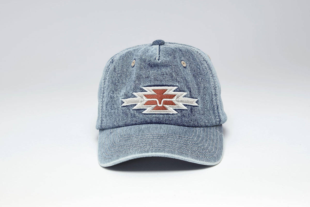 Kimes Ranch Durango hat in Indigo with embroidered logo