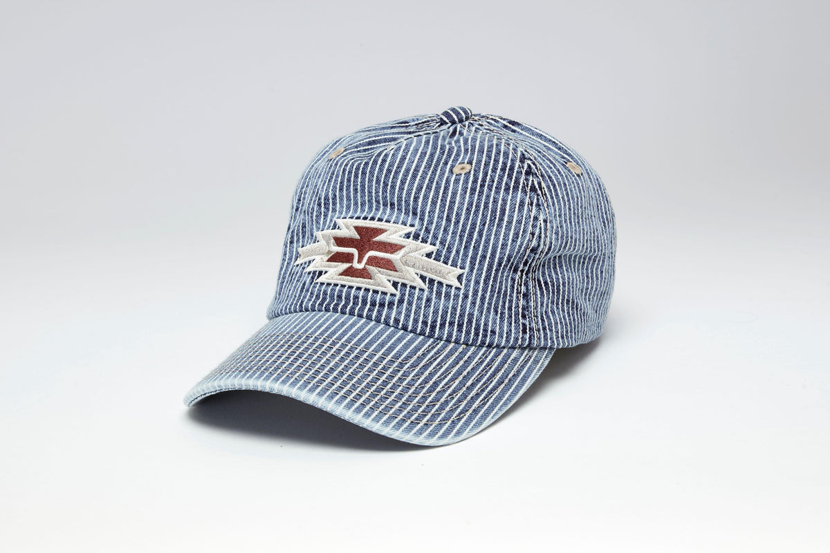 Kimes Ranch Durango hat in Striped with embroidered logo