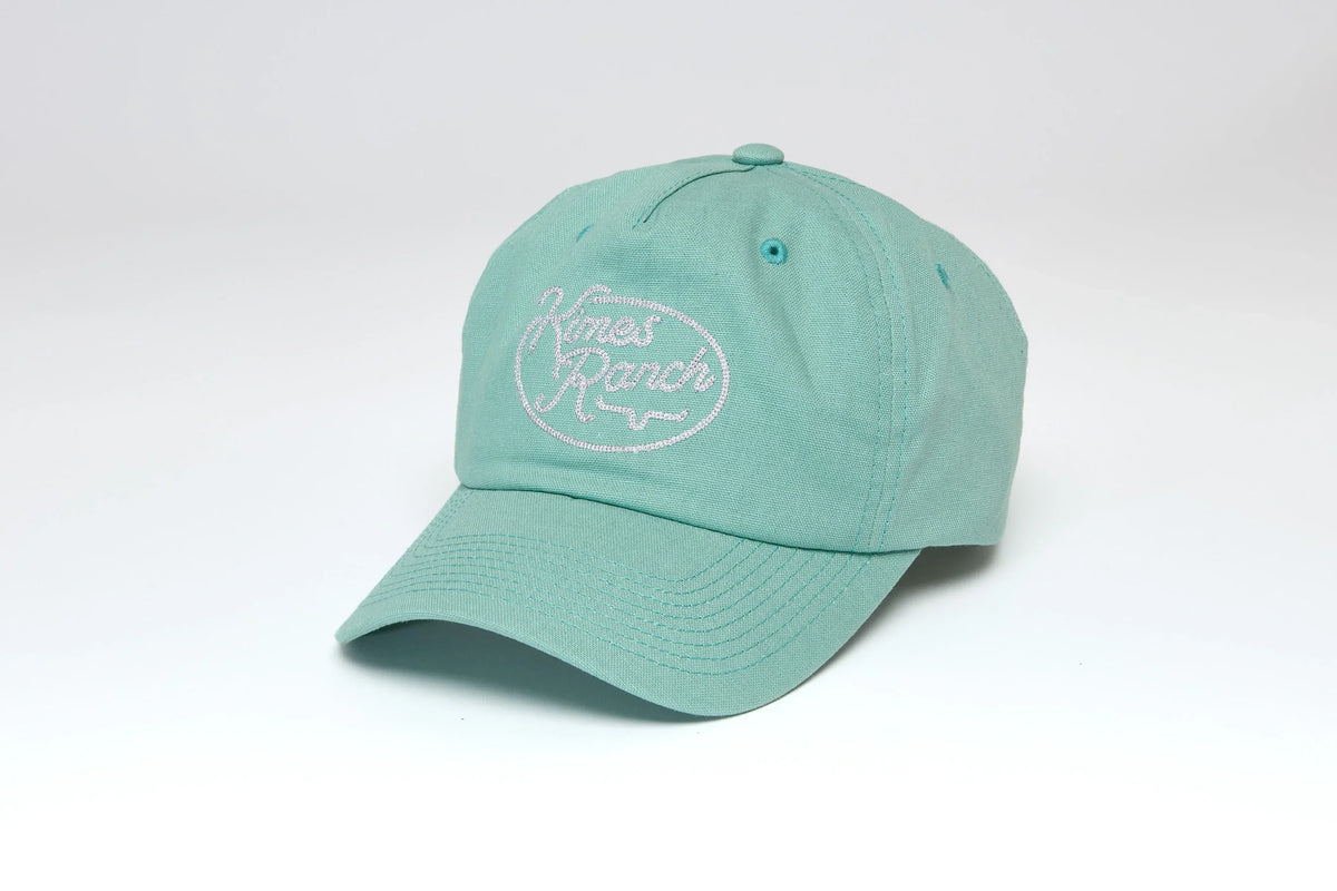 Kimes Ranch Alden hat in Grey Sage with embroidered logo