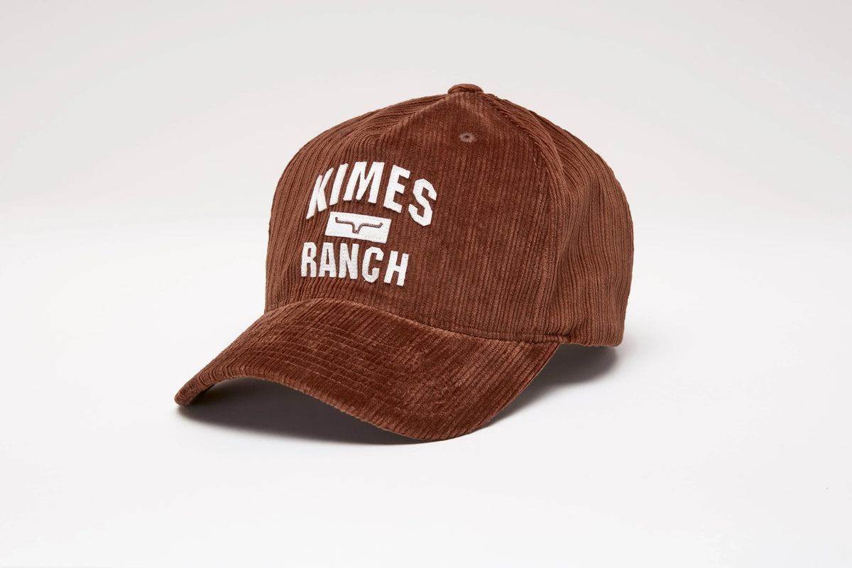 Kimes Ranch O School Hat in Rust with embroidered Kimes Ranch logo on the front