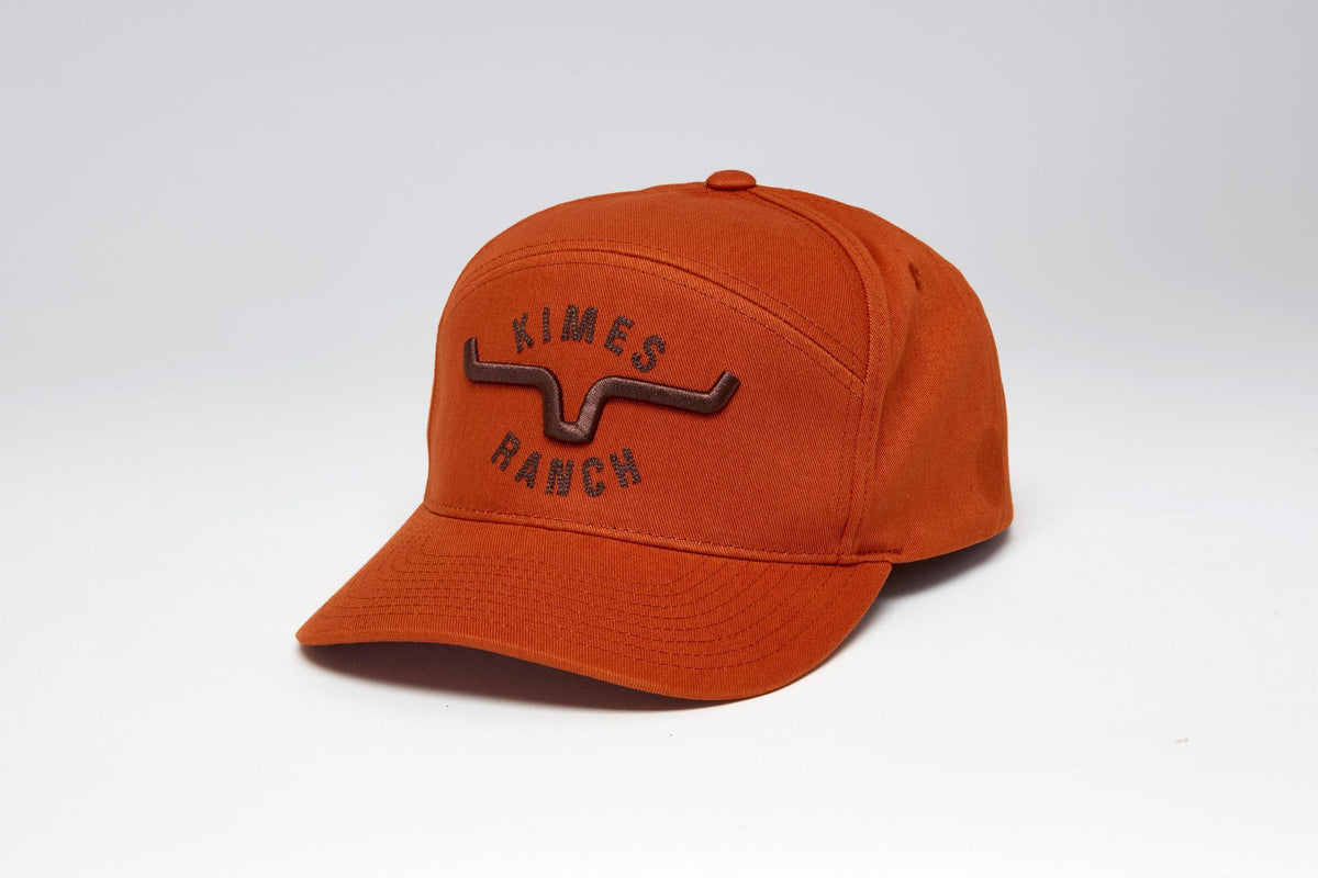 Kimes Ranch 66 Burnt Orange hat with embroidered logo